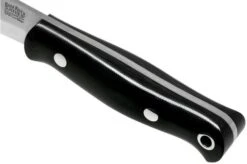 Bark River Bushcrafter CPM CruWear, Black Canvas Micarta, Bushcraft Knife -Knives Store BRK06 165BCM 05 bark river knives