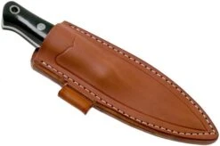 Bark River Bushcrafter CPM CruWear, Black Canvas Micarta, Bushcraft Knife -Knives Store BRK06 165BCM 06 bark river knives