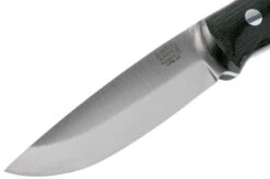 Bark River Bushcrafter II CPM 3V Black Canvas Micarta Bushcraft Knife -Knives Store BRK06 223BCM 03 bark river knives