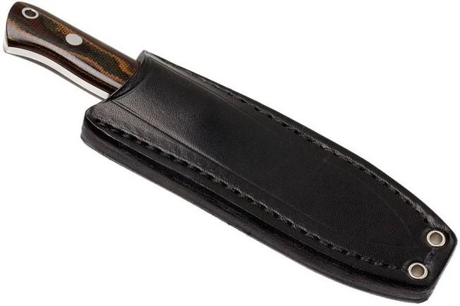 Bark River Bravo Necker II CPM 154CM, Burgundy Snakeskin Micarta 8 Bark River Bravo Necker II CPM 154CM, Burgundy Snakeskin Micarta - Image 8