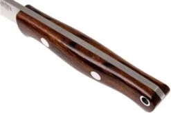 Bark River Bravo EDC A2 Rampless, Desert Ironwood, Brown Sheath -Knives Store BRK07 007DIW1 05 bark river brk07 007diw1 05