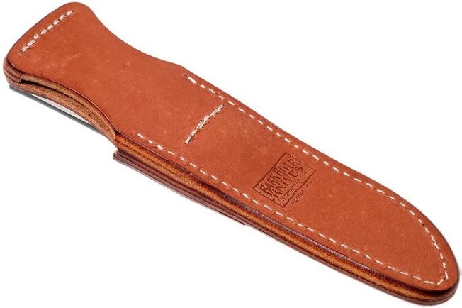 Bark River Gunny Scandi CPM 3V, Black Canvas Micarta, Brown Sheath 8 Bark River Gunny Scandi CPM 3V, Black Canvas Micarta, Brown Sheath - Image 8