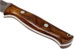 Bark River Gunny CPM 3V, Desert Ironwood, Brown Sheath -Knives Store BRK07 025DIW 04 bark river brk07 025diw 04