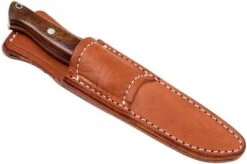 Bark River Gunny CPM 3V, Desert Ironwood, Brown Sheath -Knives Store BRK07 025DIW 07 bark river brk07 025diw 07
