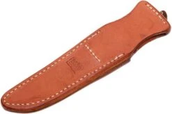 Bark River Gunny CPM 3V, Desert Ironwood, Brown Sheath -Knives Store BRK07 025DIW 08 bark river brk07 025diw 08