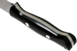 Bark River Bravo 1 A2, Black Canvas Micarta Rampless Outdoor Knife -Knives Store BRK07 111BRKC RS 04 bark river knives