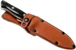 Bark River Bravo 1 A2, Black Canvas Micarta Rampless Outdoor Knife -Knives Store BRK07 111BRKC RS 06 bark river knives