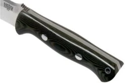 Bark River Bravo 1 A2 Black & Green Linen Micarta Bushcraft Knife -Knives Store BRK07 112BGLM 05 bark river knives