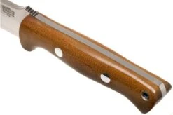 Bark River Bravo 1.5 A2 Natural Canvas Micarta Outdoor Knife -Knives Store BRK07 113NCM 05 bark river knives