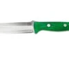 Bark River Bravo 1.2 CPM 3V Green Cyclone Mesh White Liner, Outdoor Knife