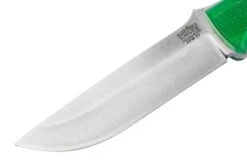 Bark River Bravo 1.2 CPM 3V Green Cyclone Mesh White Liner, Outdoor Knife -Knives Store BRK07 125GCM WL 03 barkriver