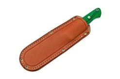 Bark River Bravo 1.2 CPM 3V Green Cyclone Mesh White Liner, Outdoor Knife -Knives Store BRK07 125GCM WL 08 barkriver