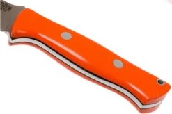 Bark River Bravo 1 LT CPM 3V, Blaze Orange G10, Black Liners, Black Sheath -Knives Store BRK07 126ORG 04 bark river brk07 126org 04