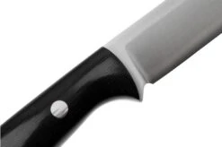 Bark River Bravo 1 Cru-Wear, Rampless, Black Canvas Micarta, Bushcraft Knife -Knives Store BRK07 161BCM RL 05 barkriver