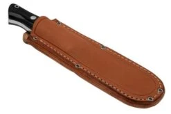 Bark River Bravo 1 Cru-Wear, Rampless, Black Canvas Micarta, Bushcraft Knife -Knives Store BRK07 161BCM RL 06 barkriver