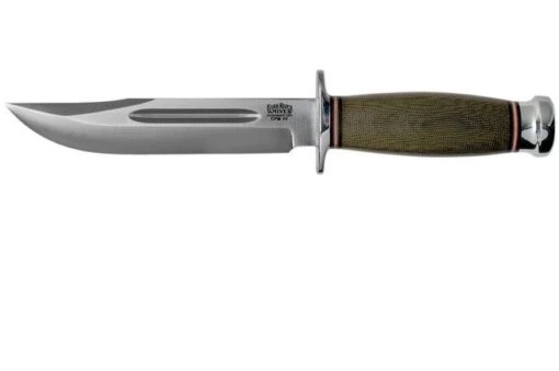 Bark River Boone II CPM 3V Green Canvas Micarta Outdoor Knife