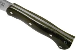 Bark River JX5 Vengeful 1 CPM 3V Green Canvas Micarta Machete -Knives Store BRK10 123GCM 05 bark river knives