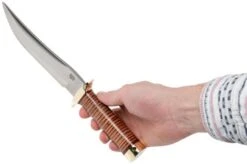 Bark River MACV-SOG Recondo Bowie CPM-154, Stacked Leather 14 Bark River MACV-SOG Recondo Bowie CPM-154, Stacked Leather -Knives Store BRK10 156SDL 06 bark river