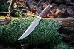 Bark River MACV-SOG Recondo Bowie CPM-154, Stacked Leather 17 Bark River MACV-SOG Recondo Bowie CPM-154, Stacked Leather -Knives Store BRK10 156SDL 20 sfeerfoto