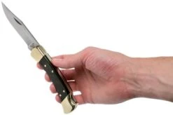 Buck 110 Folding Hunter, With Finger Grooves -Knives Store BUCK0110BRSFG B 08 buck v201907