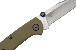 Buck 112 Slim Pro TRX, O.D. Green G10 0112GRS3 Pocket Knife -Knives Store BUCK0112GRS3 05 buck