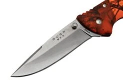 Buck Bantam BHW, Mossy Oak, Blaze Orange Camo 0286CMS9 Pocket Knife -Knives Store BUCK0286CMS9 03 buck