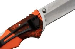 Buck Bantam BHW, Mossy Oak, Blaze Orange Camo 0286CMS9 Pocket Knife -Knives Store BUCK0286CMS9 05 buck