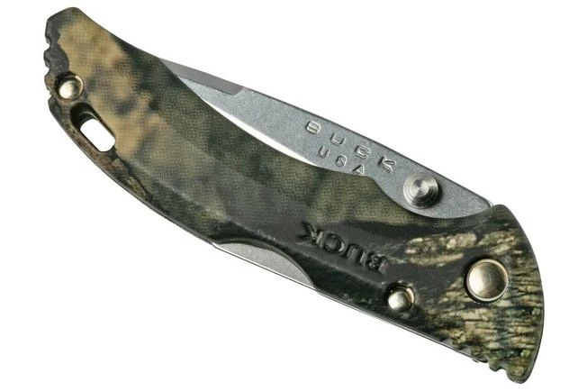 Buck Bantam BBW, Beak Up, Country (MossyOak) 284CMS24 Pocket Knife 4 Buck Bantam BBW, Beak Up, Country (MossyOak) 284CMS24 Pocket Knife - Image 4