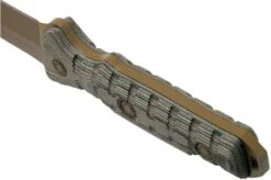 Buck Ground Combat Knife Tanto 893BRS Coyote Brown GCK Survival Knife -Knives Store BUCK893BRS1 04 buck