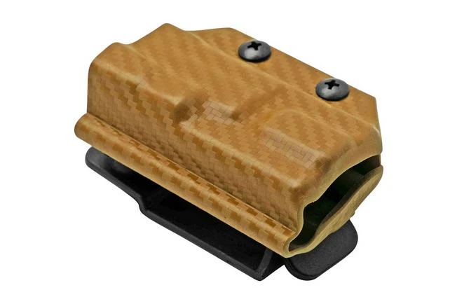 Clip And Carry Kydex Sheath Leatherman Free P4, Carbon Fiber Brown LP4-CF-BRN Belt Holster 2 Clip And Carry Kydex Sheath Leatherman Free P4, Carbon Fiber Brown LP4-CF-BRN Belt Holster - Image 2