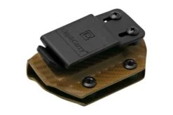 Clip And Carry Kydex Sheath Leatherman Signal, Carbon Fiber Brown LSGNL-CF-BRN Belt Holster -Knives Store CALSGNL CF BRN 03 clipandcarry