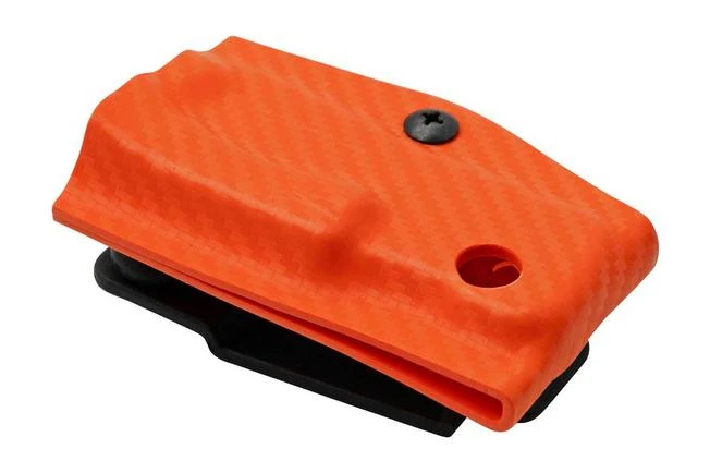 Clip And Carry Kydex Sheath Leatherman Skeletool, Carbon Fiber Orange LSKEL-CF-ORNG Belt Holster 2 Clip And Carry Kydex Sheath Leatherman Skeletool, Carbon Fiber Orange LSKEL-CF-ORNG Belt Holster - Image 2