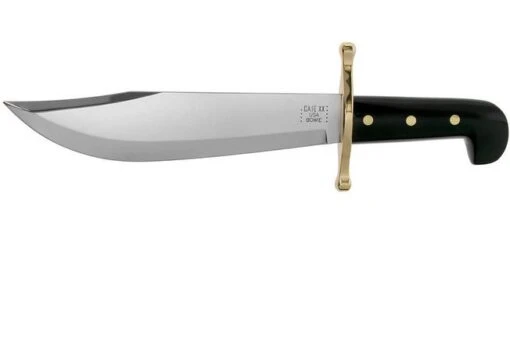 Case Knives Bowie Black Synthetic Handle 00286 Bowie Knife