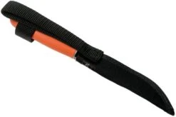 Case Utility Hunter, Orange Hunters, Textured Synthetic, 18501, LT216-5 SS Fixed Knife -Knives Store CE18501 07 case