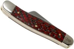Case Medium Stockman Red & Black Carbon Fibre, 25928, 10318 CV Pocket Knife -Knives Store CE25928 04 case