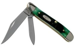 Case Peanut Hunter Green Bone, Sawcut, 27663, 6220 SS Pocket Knife