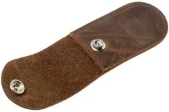 Case Soft Leather Sheath Medium, Dark Brown 50003 Leather Sheath -Knives Store CE50003 03 case
