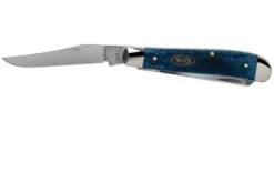 Case Mini Trapper Mediterranean Blue Bone, Smooth, 52803, 6207 SS Pocket Knife 6 Case Mini Trapper Mediterranean Blue Bone, Smooth, 52803, 6207 SS Pocket Knife -Knives Store CE52803 03 case