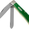 Case Trapper Brilliant Green Bone, Smooth, 52820, 6254 SS Pocket Knife