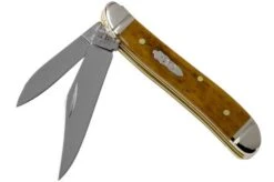 Case Peanut Smooth Antique Bone 58201, 6220 SS Pocket Knife