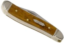 Case Peanut Smooth Antique Bone 58201, 6220 SS Pocket Knife 7 Case Peanut Smooth Antique Bone 58201, 6220 SS Pocket Knife -Knives Store CE58201 04 case