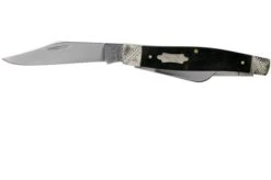 Case Large Stockman Ebony Wood, Worked Bolsters, 59673, 7375 SS Pocket Knife -Knives Store CE59673 03 case
