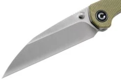 Civivi Hadros C20004-3 Olive Micarta Pocket Knife, Dylan Mallery Design -Knives Store CIC20004 3 03 civivi
