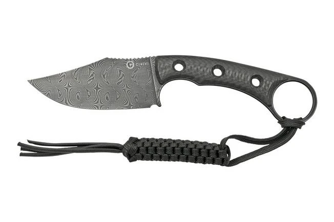Civivi Midwatch C20059B-DS1 Carbon Fiber Damast, Fixed Knife 1 Civivi Midwatch C20059B-DS1 Carbon Fiber Damast, Fixed Knife