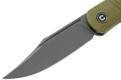 Civivi Appalachian Drifter C2015B Olive Micarta Gentleman's Knife -Knives Store CIC2015B 03 civivi