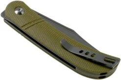 Civivi Appalachian Drifter C2015B Olive Micarta Gentleman's Knife -Knives Store CIC2015B 04 civivi