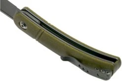 Civivi Appalachian Drifter C2015B Olive Micarta Gentleman's Knife -Knives Store CIC2015B 05 civivi