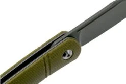 Civivi Appalachian Drifter C2015B Olive Micarta Gentleman's Knife -Knives Store CIC2015B 06 civivi