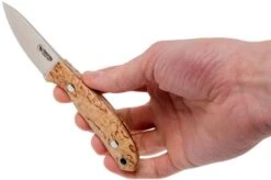 Casström Safari Curly Birch Hunting Knife 10618, Alan Wood Design -Knives Store CM10618 07 casstrom cm10618 07