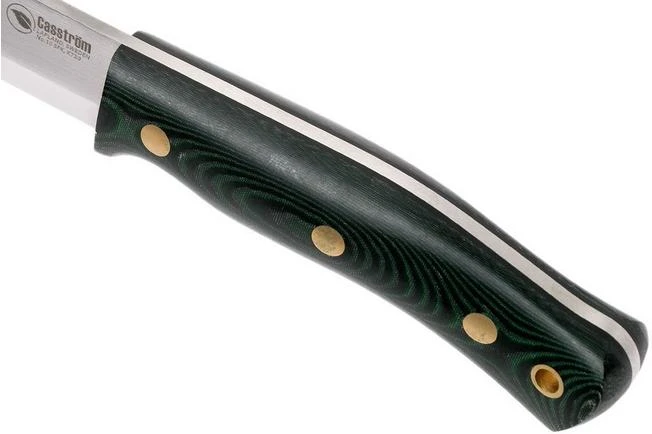 Casström No. 10 Swedish Forest Knife Green Micarta, K720 Scandi Grind 13103 5 Casström No. 10 Swedish Forest Knife Green Micarta, K720 Scandi Grind 13103 - Image 5